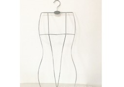 Вішалка контурна для купальників, білизни (позолочена)